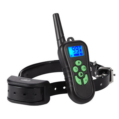 Collare regolabile di addestramento di cani di scossa di vibrazione dell'animale domestico dei prodotti elettrici di addestramento con 340g a distanza