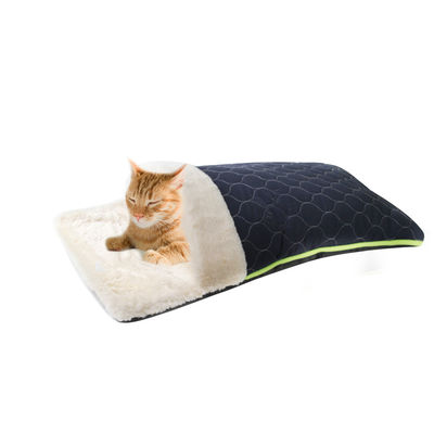 Letto respirabile del cane della trapunta di forma dell'animale domestico del letto della busta della peluche del letto durevole alla moda unico del gatto, caverna del gatto