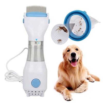 Pulitore dei pidocchi della pulce dell'animale domestico del pettine di Cat Dog Electric Flea Remover e pettine governare