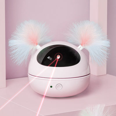 Giocattolo automatico di Cat Laser Toys Interactive Kitten per i gatti dell'interno Smart girante casuale Cat Feat elettronica robot inserita/disinserita