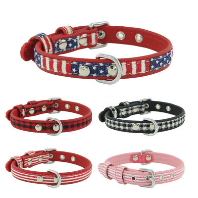 La stampa su misura ha personalizzato la cinghia del collo del cane di Logo Dog Collar Adjustable Pet