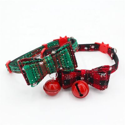 Il cablaggio del guinzaglio del collare di BSCI ha fissato il Natale regolabile staccato Cat Collar della sicurezza di Bell