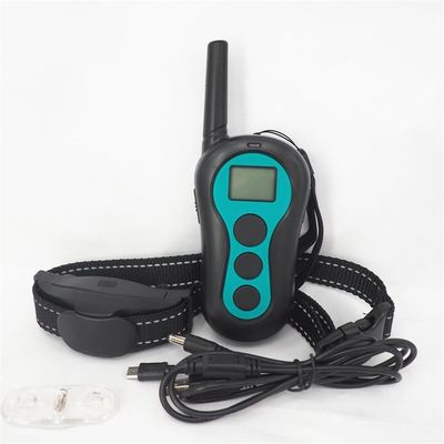 Collare telecomandato della scossa elettrica dell'animale domestico dei prodotti ricaricabili impermeabili di addestramento per i cani