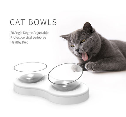 Doppi piccoli animali elevati di Cat Food Bowls Funny For 32.3*16.5*9.5cm