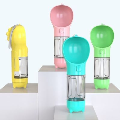 I cani all'aperto di plastica viaggiano bottiglia di acqua 300ML