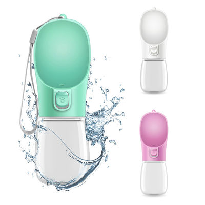 Bottiglia di acqua della ciotola di Carre Cup Leak Proof Dog della bevanda di viaggio per BPA all'aperto 350ML libero