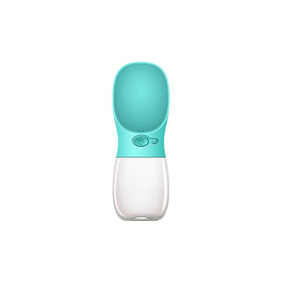Fontanella portatile del cane del silicone del commestibile della tazza della bottiglia di acqua dell'animale domestico all'aperto 12OZ