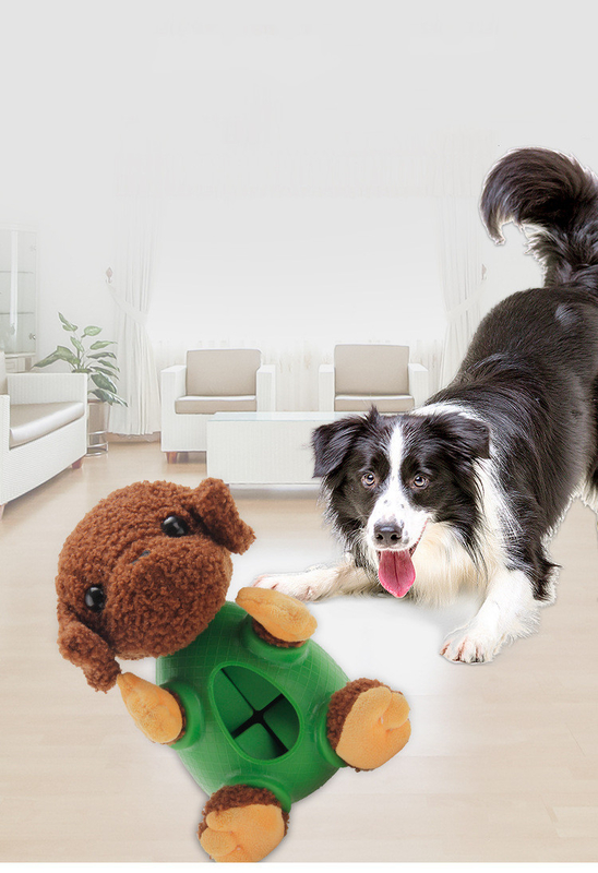 Giocattoli su ordinazione della peluche dell'animale domestico di masticazione di Eco del cane dell'erogatore molle stridulo amichevole dell'ossequio