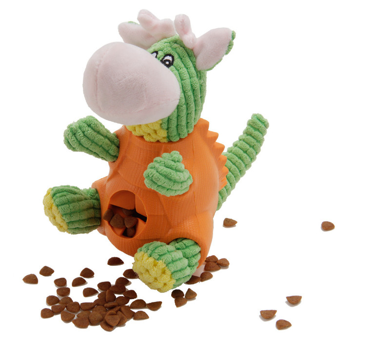 Giocattoli su ordinazione della peluche dell'animale domestico di masticazione di Eco del cane dell'erogatore molle stridulo amichevole dell'ossequio
