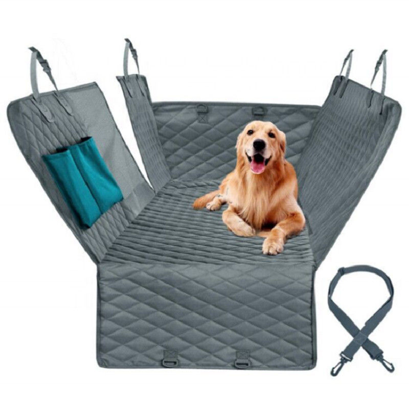 La copertura di sedile posteriore dell'automobile del cane dell'amaca impermeabilizza 147cm antisdrucciolevole con le tasche di stoccaggio