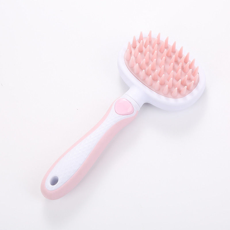 Il massaggio morbido del cane del dente spazzola 92g 19.5*9*5cm Cat Grooming Brush Comb
