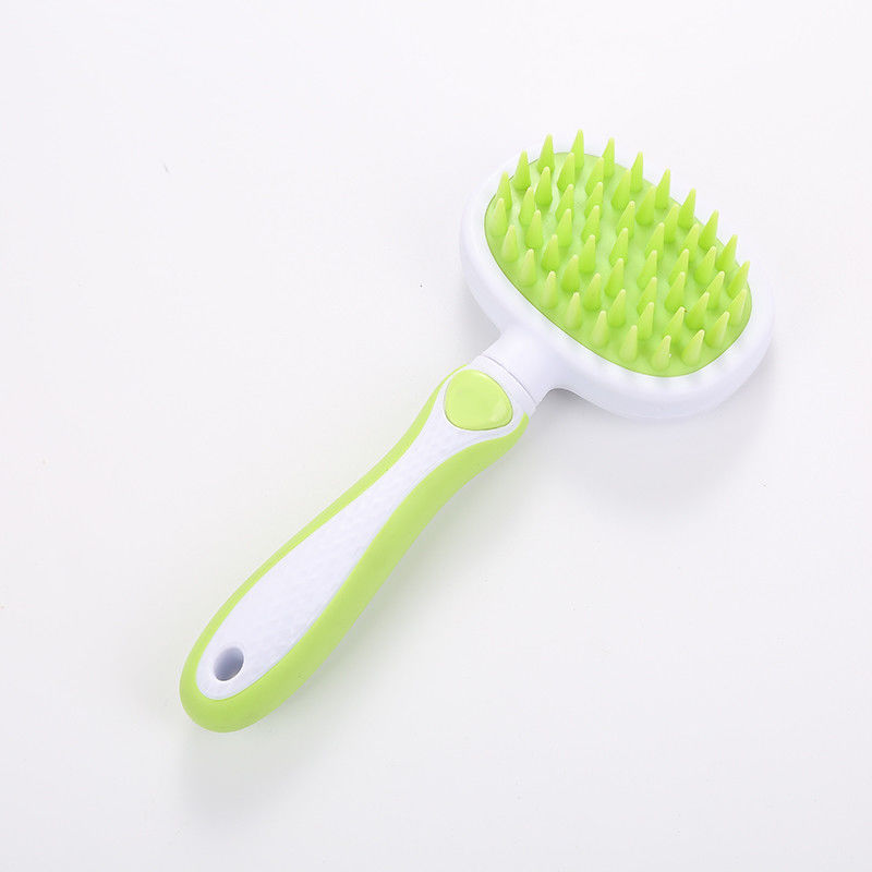 Il massaggio morbido del cane del dente spazzola 92g 19.5*9*5cm Cat Grooming Brush Comb