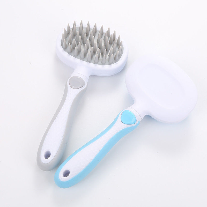 Il massaggio morbido del cane del dente spazzola 92g 19.5*9*5cm Cat Grooming Brush Comb