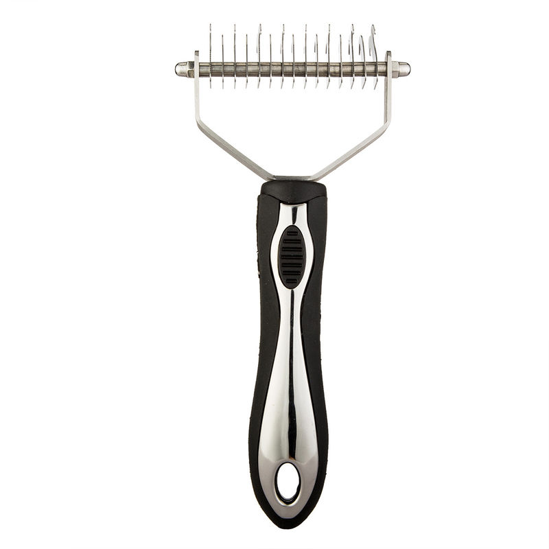 Gli strumenti governare di Cat Massage Comb Brushes Pet dei cani di acciaio inossidabile allungano il pettine dei peli
