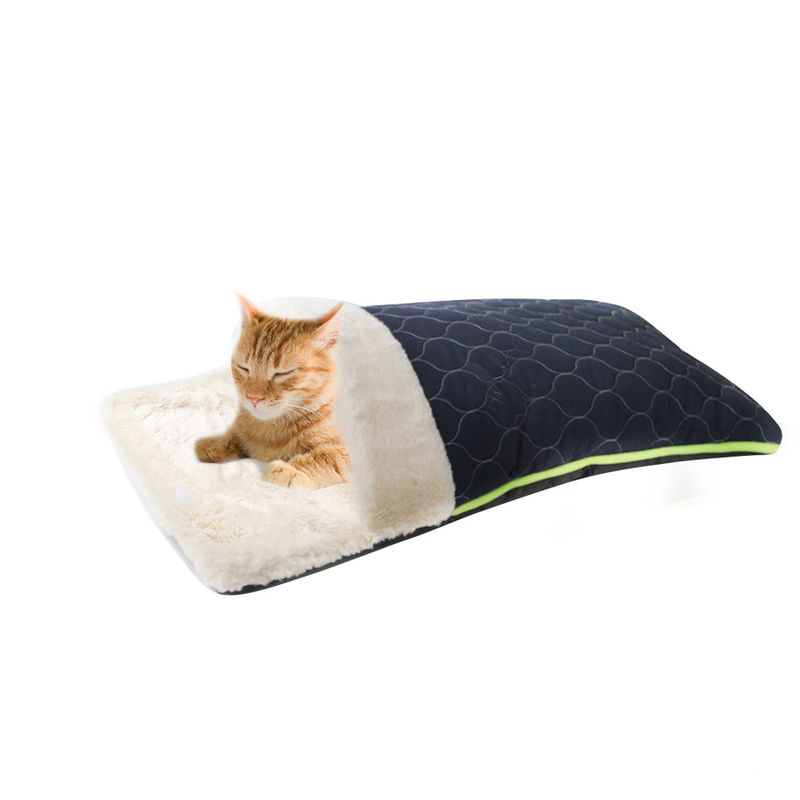 Letto respirabile del cane della trapunta di forma dell'animale domestico del letto della busta della peluche del letto durevole alla moda unico del gatto, caverna del gatto