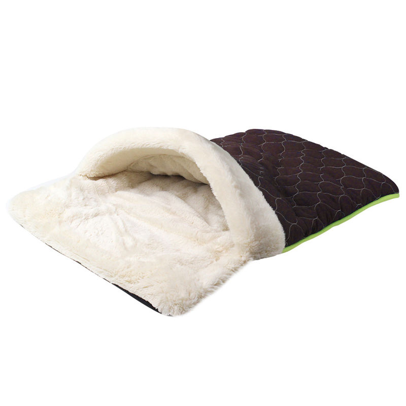 Letto respirabile del cane della trapunta di forma dell'animale domestico del letto della busta della peluche del letto durevole alla moda unico del gatto, caverna del gatto