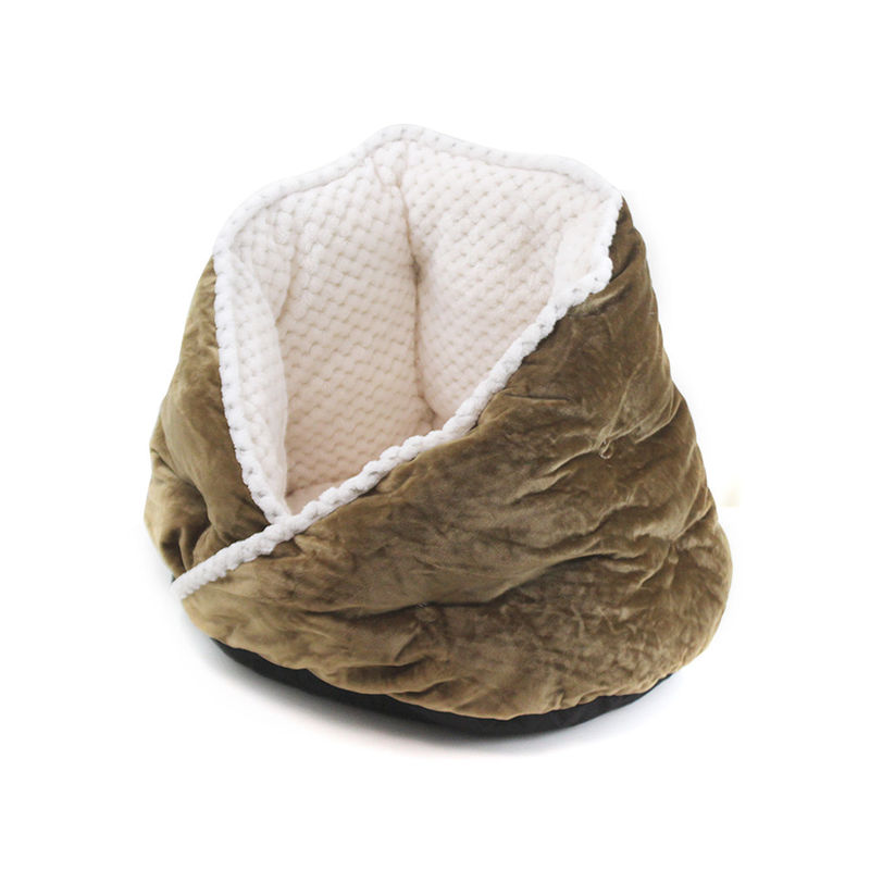 La morbidezza calda Cat Dog Bed Washable Pets della peluche inserisce i gatti che di sonno profondo i cani scavano