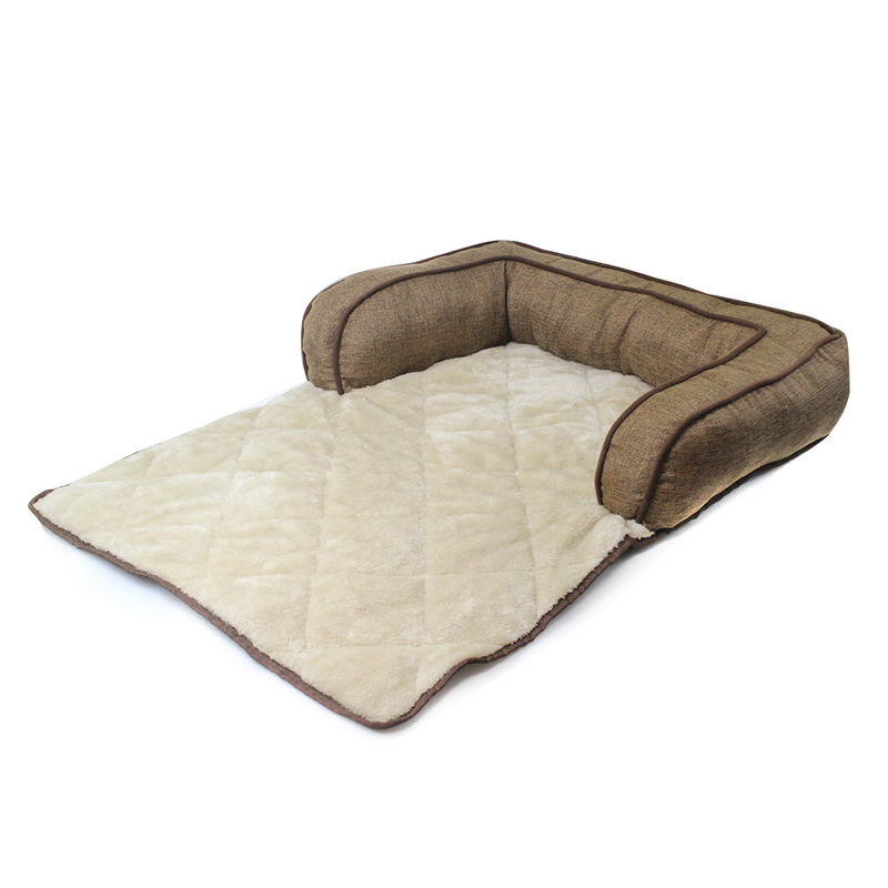L'animale domestico ritenuto lanuginoso respirabile multifunzionale del letto del cane inserisce l'animale domestico contro lo sporco di lusso Sofa Cushion per il sonno degli animali domestici