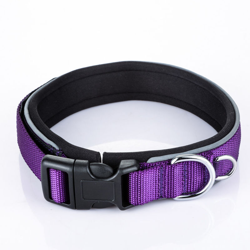 Perro accogliente di para del collare del cane del guinzaglio del collare della catena del laser del cane del cavo della banda riflettente di nylon regolabile dell'animale domestico
