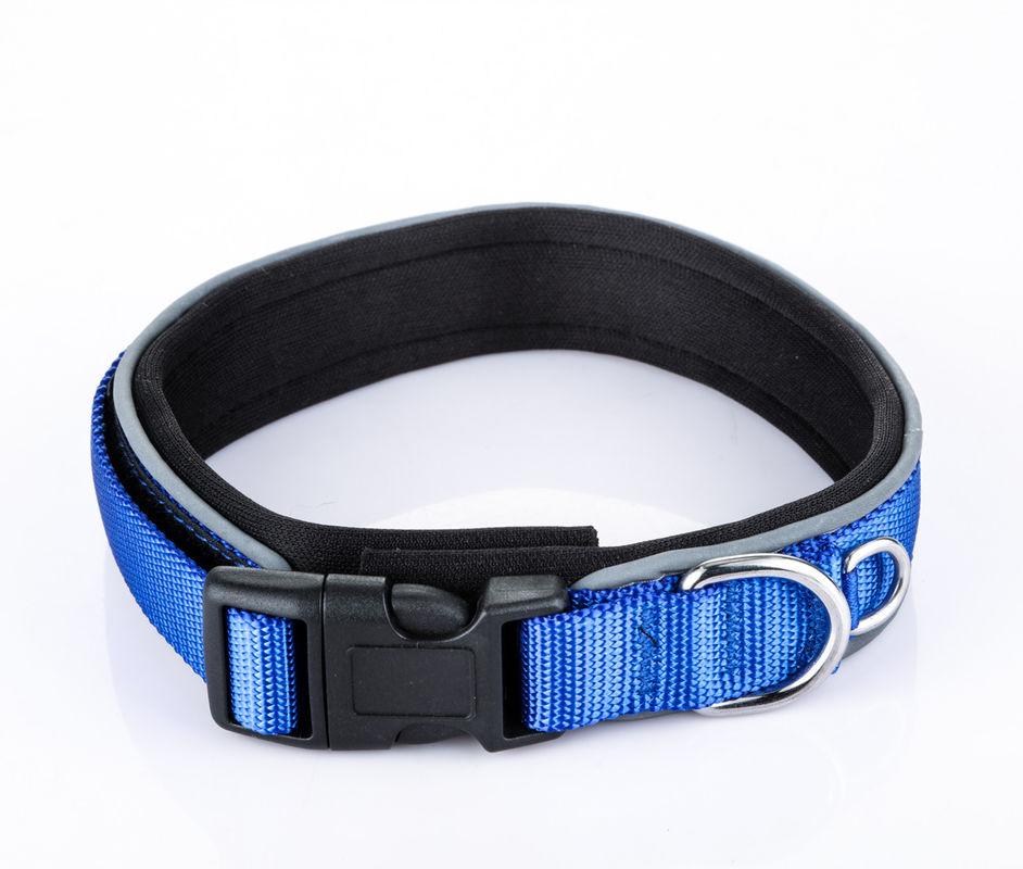 Perro accogliente di para del collare del cane del guinzaglio del collare della catena del laser del cane del cavo della banda riflettente di nylon regolabile dell'animale domestico