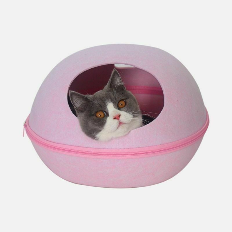 Cane staccabile sveglio respirabile ecologico Cat Cave Bed di forma dell'uovo per i rifornimenti dell'animale domestico