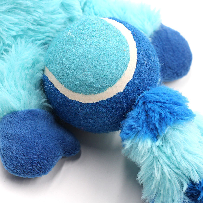 Giocattoli molari interattivi della peluche del cane del cane durevole resistente stridulo di Toy Fox Raccoon Bite