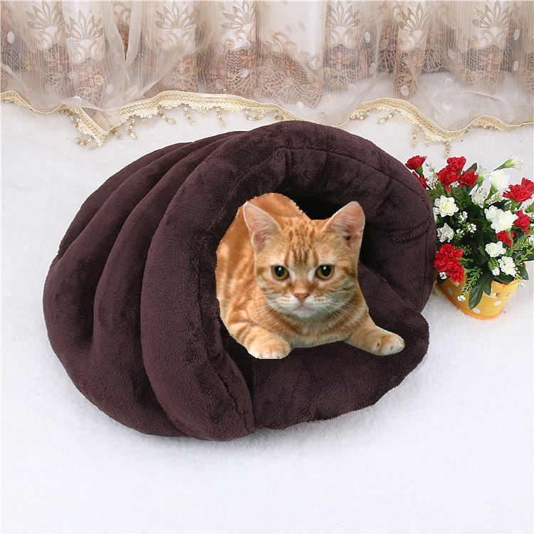 Tunnel di Cat Nest Comfortable Pet Bed di modo per il letto caldo di Cat House Soft Cat Cave