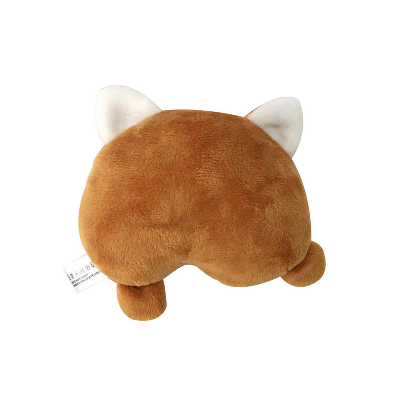 L'animale domestico del cane di forma di estremità del Corgi gioca il giocattolo stridulo 37g del cane molle della peluche