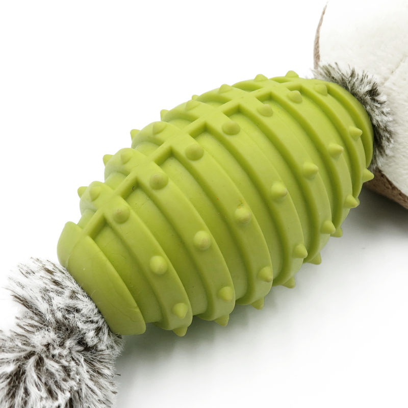 TPR sano ed il forte cane della peluche gioca i denti 70g che puliscono i giocattoli di masticazione della peluche