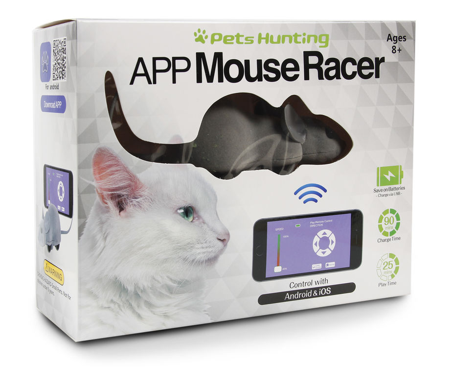 Il telefono del corridore del topo del App ha controllato Cat Toy With Android &amp; l'IOS interattivi