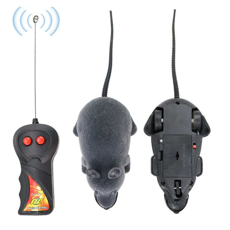 Il trucco del regalo della novità che gioca Cat Pet Toys Wireless Remote ha controllato il giocattolo del ratto
