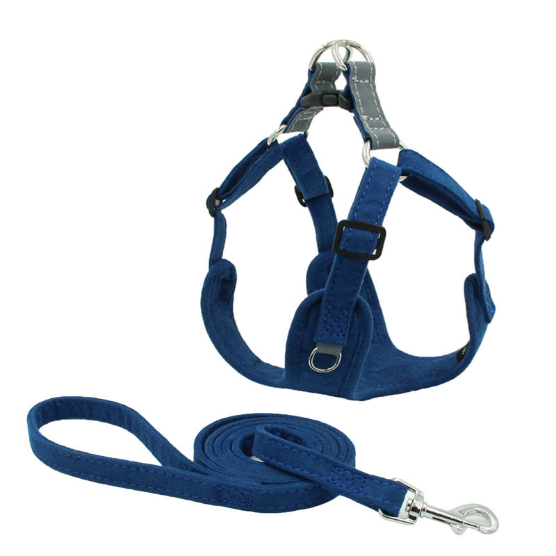 Il cane della pelle scamosciata ed il guinzaglio riflettenti Kit Traction Suit Dog Leash sfruttano il cablaggio protetto contro le esplosioni della maglia dell'insieme del guinzaglio del cane