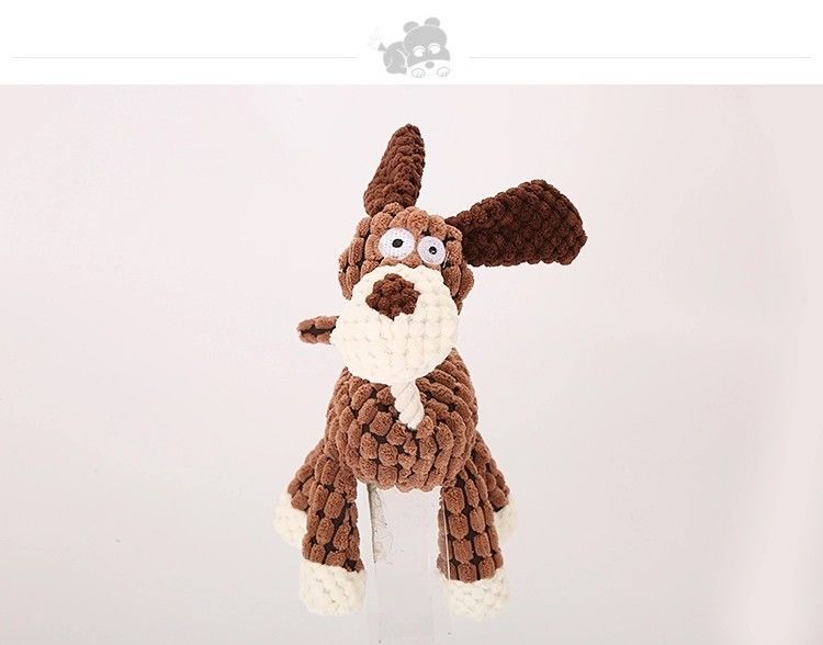 Giocattoli dell'animale domestico del cane di masticazione per i piccoli grandi cani medi che riducono i giocattoli robusti del cane della peluche di noia