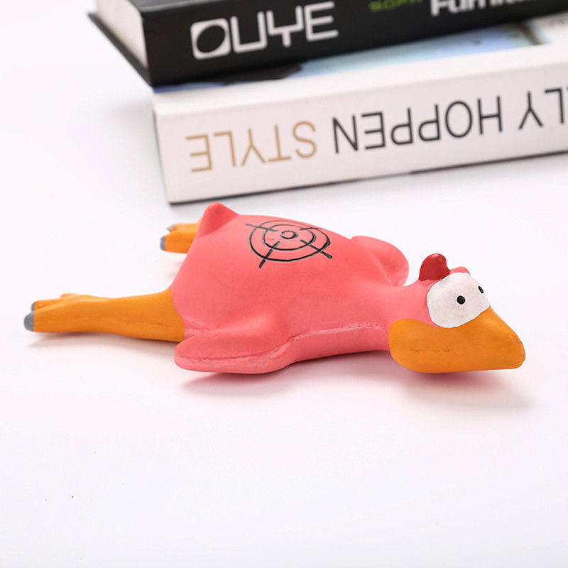 Cane stridulo dell'animale domestico che mastica Toy Molar Latex Screaming Turkey 23cm