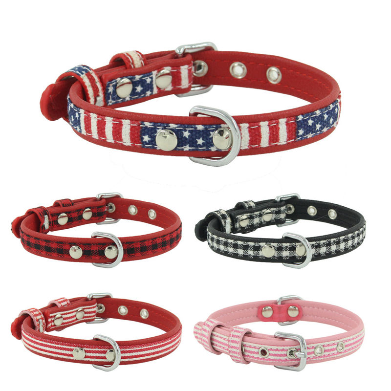 La stampa su misura ha personalizzato la cinghia del collo del cane di Logo Dog Collar Adjustable Pet