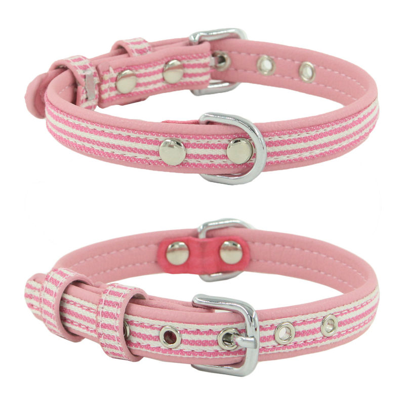 La stampa su misura ha personalizzato la cinghia del collo del cane di Logo Dog Collar Adjustable Pet