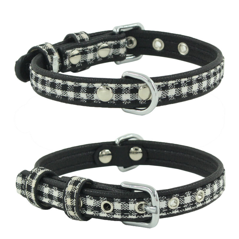 La stampa su misura ha personalizzato la cinghia del collo del cane di Logo Dog Collar Adjustable Pet