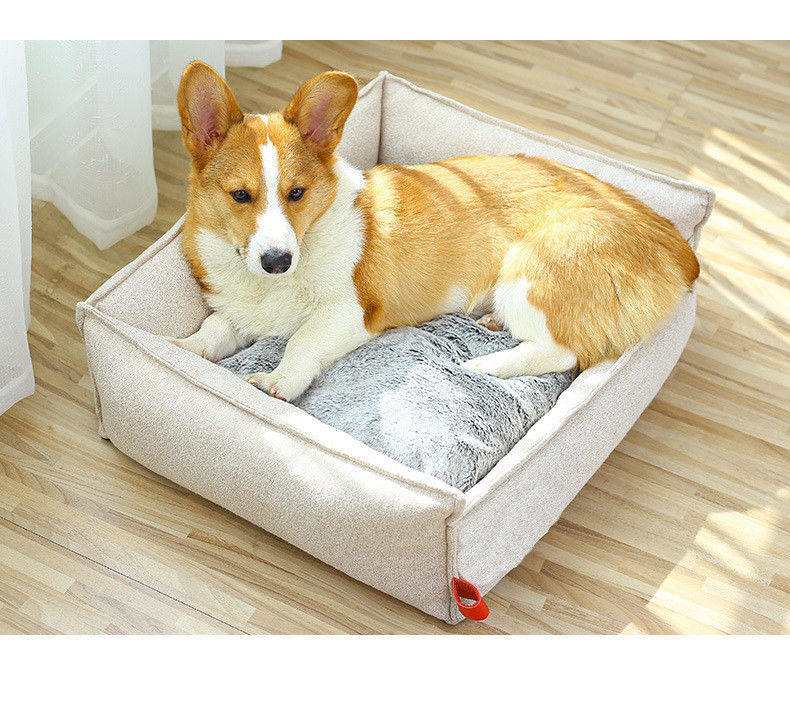 Letto comodo dell'animale domestico di sonno respirabile durevole di rettangolo per i grandi piccoli cani medi