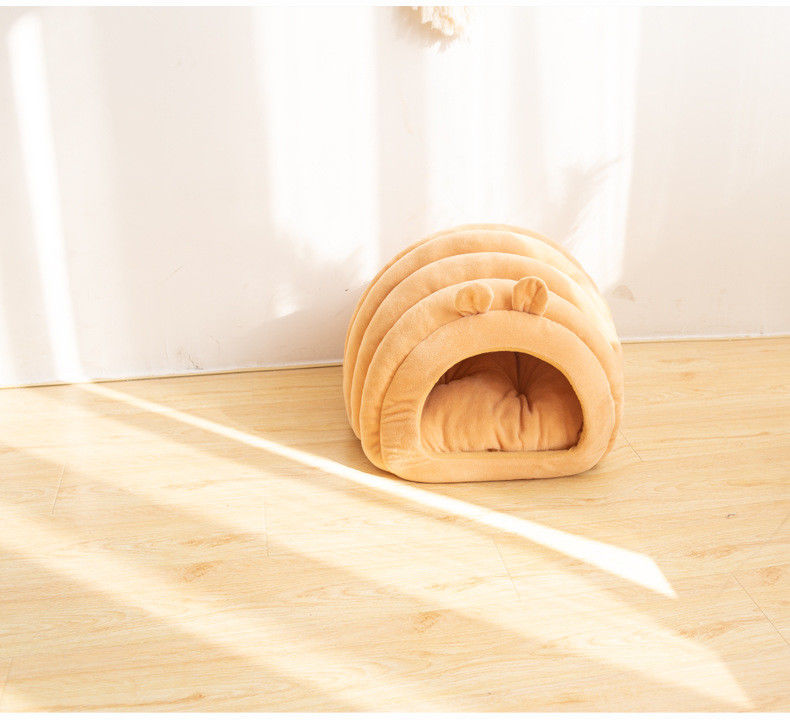 Il letto comodo semichiuso dell'animale domestico calma il gatto di Mat Removeable Cover Nest For di sonno
