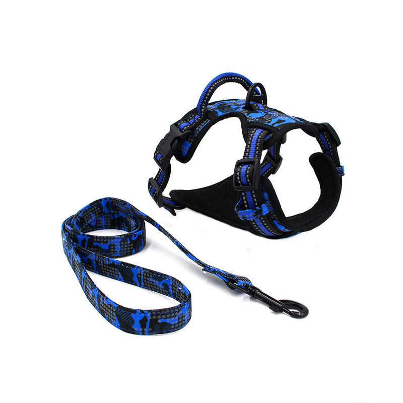 L'aria molle respirabile riflettente alla moda Mesh Chest Strap Traction Rope ha messo i cani conferisce al guinzaglio