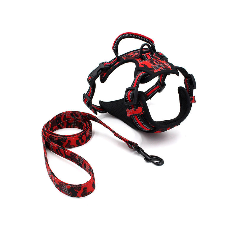 L'aria molle respirabile riflettente alla moda Mesh Chest Strap Traction Rope ha messo i cani conferisce al guinzaglio