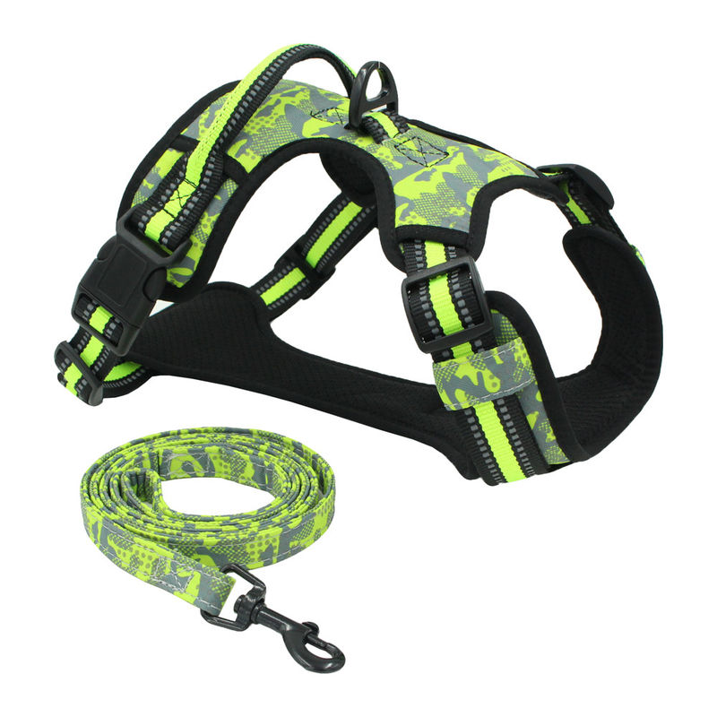 L'aria molle respirabile riflettente alla moda Mesh Chest Strap Traction Rope ha messo i cani conferisce al guinzaglio