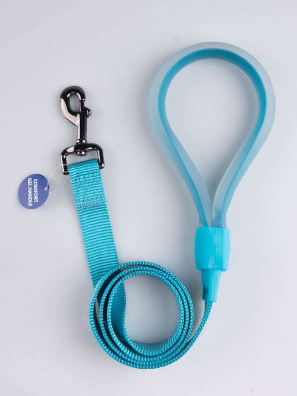 Addestramento di nylon durevole dei guinzagli del cane della maniglia del silicone e guinzaglio di camminata della corda del cane