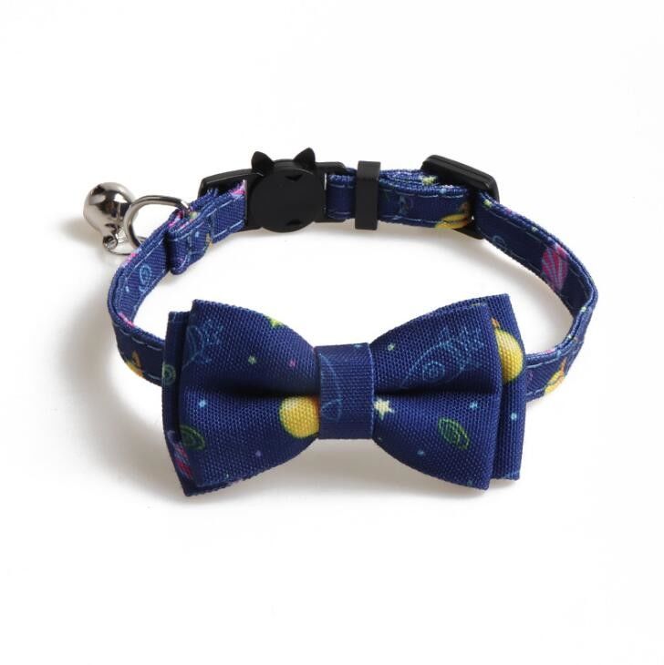 Animale domestico regolabile Cat Collar Breakaway con la cravatta a farfalla e Bell sveglie per Kitty ed alcuni cuccioli