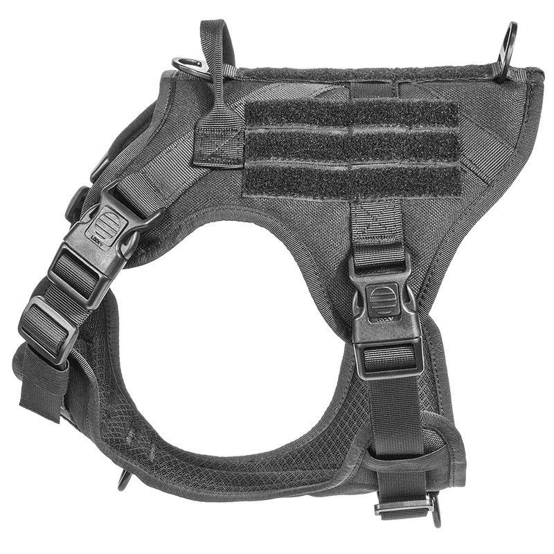 Imbracatura per cani militare tattica della maglia con sicurezza tattica del ODM Molle del fermaglio per servizio &amp; la maglia militare di formazione del cane