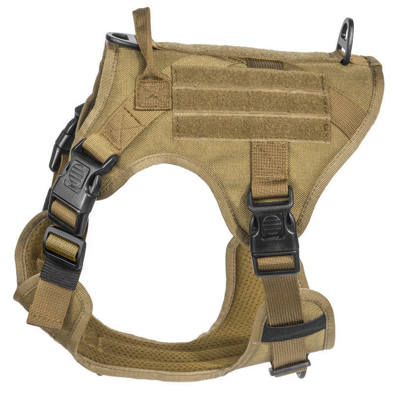 Imbracatura per cani militare tattica della maglia con sicurezza tattica del ODM Molle del fermaglio per servizio &amp; la maglia militare di formazione del cane