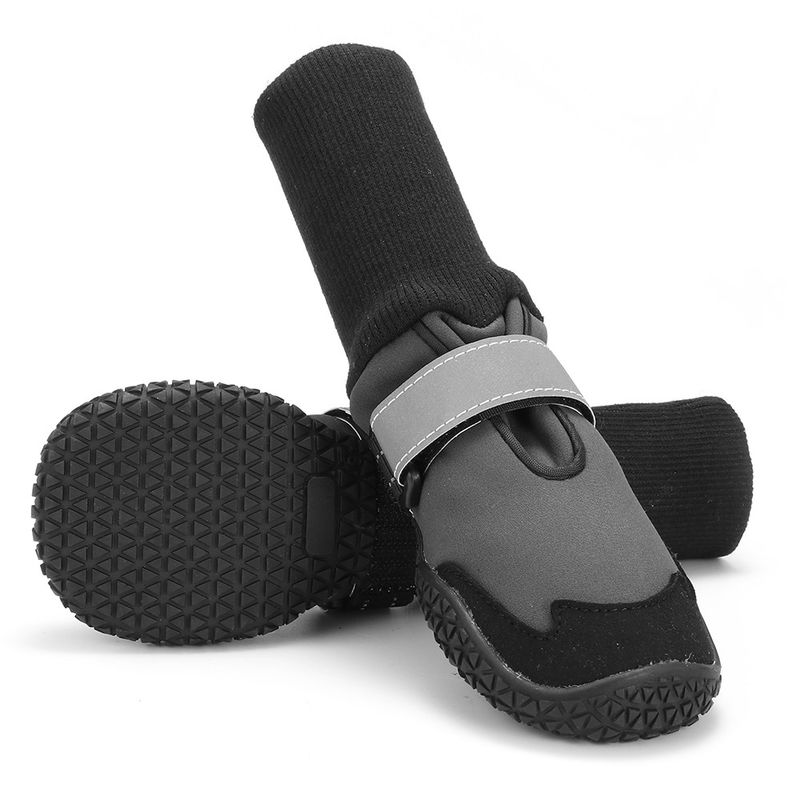 Stivali impermeabili Paw Protectors 190g dell'animale domestico di anti slittamento
