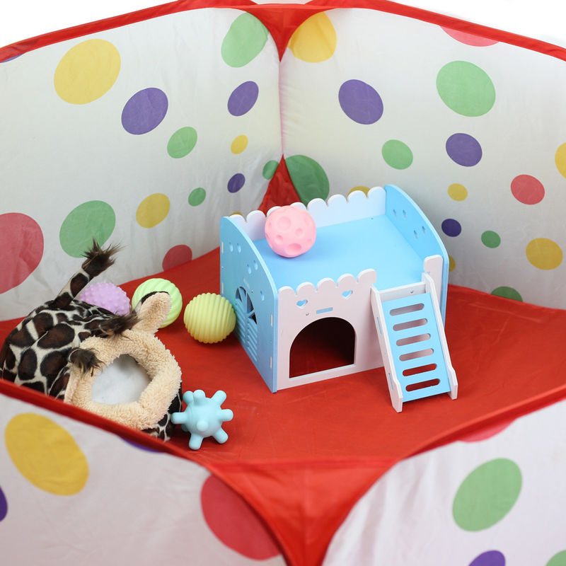 Tenda animale 40X85cm della gabbia del box pieghevole portatile di nylon dell'animale domestico dell'iarda di esercizio piccola