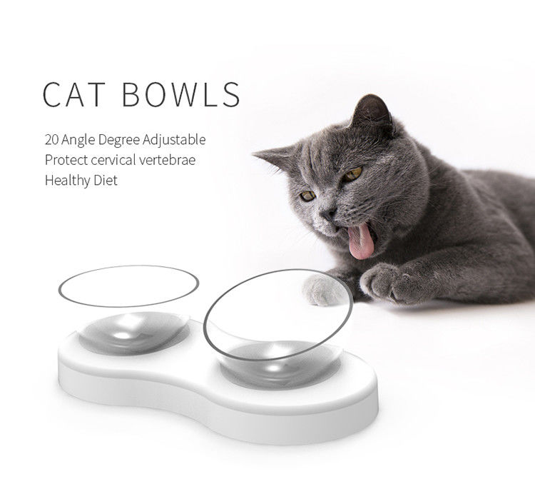 Doppi piccoli animali elevati di Cat Food Bowls Funny For 32.3*16.5*9.5cm