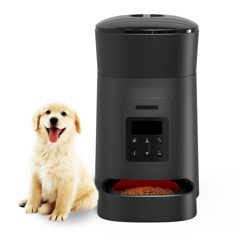 L'alimentatore del cane degli animali domestici e l'erogatore automatici dell'acqua con la ciotola dell'alimento hanno progettato